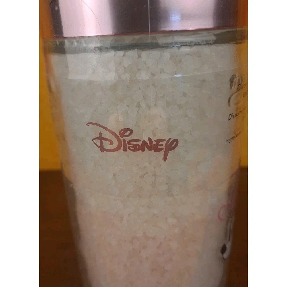 The Crème Shop Magic Melt Bath Crystals Coconut‎ Rose Disney Minnie Mouse 37oz